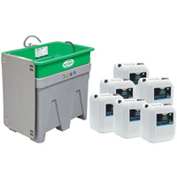 Ensemble de d&eacute;marrage pour lavage de pi&egrave;ces Maxi, Plastique Moffatt Supply & Specialties