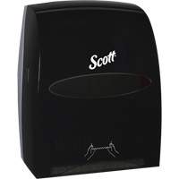 Scott&reg; Essential Hand Towel Roll Dispenser, Manual/No-Touch, 12.63" W x 10.2" D x 16.13" H Moffatt Supply & Specialties