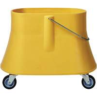 Seau pour vadrouille Champ, Capacit&eacute; de 10 gal. US (40 pintes), Jaune Moffatt Supply & Specialties