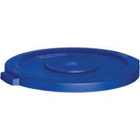 Waste Container Lid, Flat Lid, Plastic, Fits Container Size: 22" Dia. Moffatt Supply & Specialties