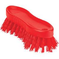 ColorCore Hand Brush, Stiff Bristles, 6" Long, Red Moffatt Supply & Specialties