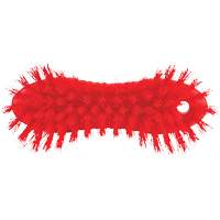 ColorCore Hand Brush, Stiff Bristles, 6" Long, Red Moffatt Supply & Specialties
