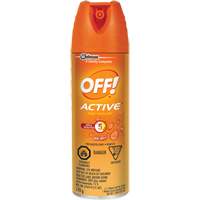 OFF! Active&reg; Insect Repellent, 15% DEET, Aerosol, 170 g Moffatt Supply & Specialties