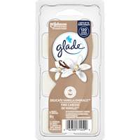 Cubes de cire parfum&eacute;e Glade, Fine caresse de vanille Moffatt Supply & Specialties