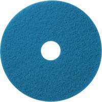 Floor Pads, 12", Cleaning/Scrubbing, Blue Moffatt Supply & Specialties