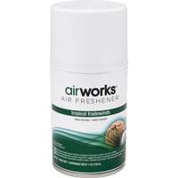AirWorks&reg; Metered Air Fresheners, Tropical Tradewinds, Aerosol Can Moffatt Supply & Specialties