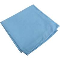Chiffons sp&eacute;cialis&eacute;s pour vitres et miroirs, Microfibre, Bleu Moffatt Supply & Specialties