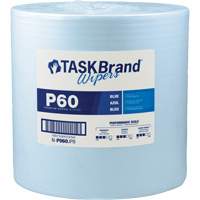 TaskBrand&reg; P60 Premium Series Wipers, All-Purpose, 13" L x 12" W Moffatt Supply & Specialties