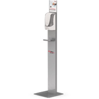 Touch-Free Hand Sanitizer Dispenser Floor Stand Moffatt Supply & Specialties
