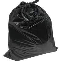 Industrial Garbage Bags, Regular, 26" W x 36" L, 0.7 mils, Black, 45 L (12 Gal.) Capacity Moffatt Supply & Specialties