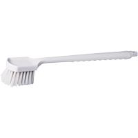 Long Handle Pot Brush, 20" L, Polypropylene Bristles, White Moffatt Supply & Specialties