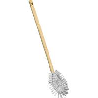HD Toilet Brush with Wire Centre, 20" L, Polypropylene Bristles, Yellow Moffatt Supply & Specialties