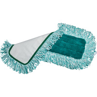 Dry Pad with Fringe, Hook and Loop Style, Microfibre/Polyester, 24" L x 5-3/4" W Moffatt Supply & Specialties