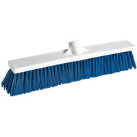 Balai-brosse pour le service alimentaire, Crins Moyen, 24", Polyester, Blanc Moffatt Supply & Specialties