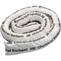 Chemical Sorbent Mini-Boom, Hazmat, 8' L x 3" W, 15.5 gal Absorbancy Moffatt Supply & Specialties
