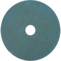 Floor Pad, 17", Burnishing, Aqua Moffatt Supply & Specialties