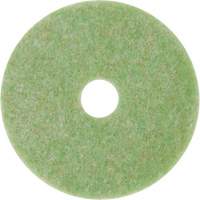 Natural Blend Pad, 12", Scrubbing, Green Moffatt Supply & Specialties