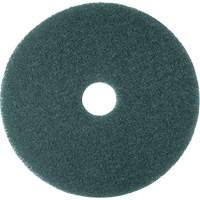 Hi-Performance Pad, 11", Cleaning/Scrubbing, Blue Moffatt Supply & Specialties