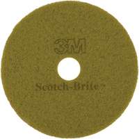 TopLine Speed Floor Pad, 17", Burnishing, Brown Moffatt Supply & Specialties