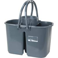 Seau et essoreuse pour vadrouille, Passoire, 3,75 gal. US (15 pintes), Gris Moffatt Supply & Specialties