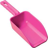 Mini Hand Scoop, Plastic, Pink, 16 oz. Moffatt Supply & Specialties
