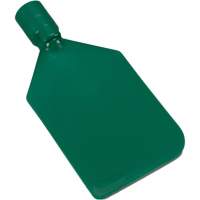 Stiff Paddle Scraper, Green, 4-1/2" W x 8-3/4" L Moffatt Supply & Specialties