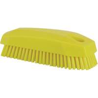 Brosse &agrave; main, Soies Ferme, Longueur de 5", Jaune Moffatt Supply & Specialties