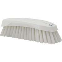Grande brosse &agrave; main oblique, Soies Ferme, Longueur de 8", Blanc Moffatt Supply & Specialties
