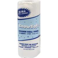 Snow Soft Premium Kitchen Towels, 2 Ply, 85 Sheets/Roll, 8" W, 11" L Moffatt Supply & Specialties