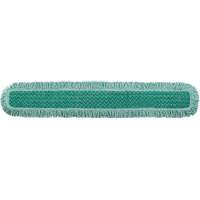 Tampon avec frange pour vadrouille &agrave; &eacute;pousseter Hygen, Style Boucles et crochets, Microfibre, 52" lo x 9" la Moffatt Supply & Specialties