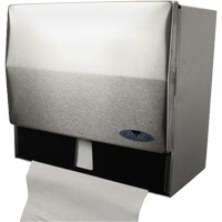 Distributeur d'essuie-mains universel, Manuel, 10,5" la x 6,75" p x 9,5" h Moffatt Supply & Specialties