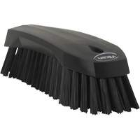 Grande brosse &agrave; main oblique, Soies Ferme, Longueur de 8", Noir Moffatt Supply & Specialties