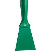 Grattoir en nylon avec poign&eacute;e filet&eacute;e, Vert, 4" la x 8" lo Moffatt Supply & Specialties