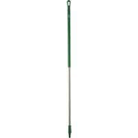 Handle, Broom/Brush/Pad Holder/Scraper/Squeegee, Green, Ergonomic, 59" L Moffatt Supply & Specialties