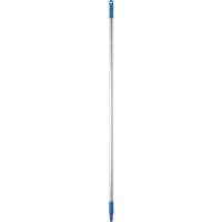 Basic Handle, Broom/Scraper/Squeegee, Blue, Standard, 57" L Moffatt Supply & Specialties