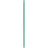 Ultra Hygiene Handle, Broom/Brush/Pad Holder/Scraper/Squeegee, Green, Ergonomic, 67" L Moffatt Supply & Specialties