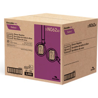 Serviettes de table &agrave; plis 1/8 Pro Select, 2 pli, 15" x 16" Moffatt Supply & Specialties