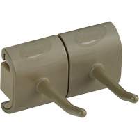 Double Hook Module for Hygienic Wall Bracket Moffatt Supply & Specialties