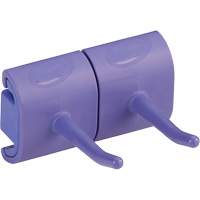 Double Hook Module for Hygienic Wall Bracket Moffatt Supply & Specialties