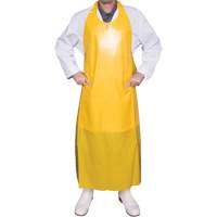 Top Dog 6 Mil. Apron, Polyurethane, 45" L x Yellow Moffatt Supply & Specialties