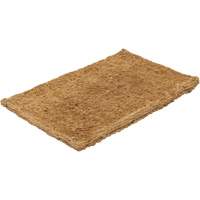 Indoor/Outdoor Coco Mat, Scraper, 1-1/2' x 2-1/2' x 1-3/8", Natural Moffatt Supply & Specialties