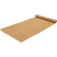 Indoor/Outdoor Coir Matting, Natural Fibre, Wiper/Scraper Type, Woven Pattern, 3' x 150', Natural Moffatt Supply & Specialties