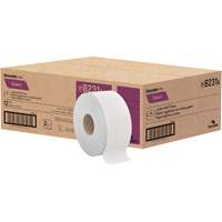 Papier toilette Pro Select, Rouleau G&eacute;ant, 2 Pli, Longueur 750', Blanc Moffatt Supply & Specialties
