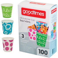 Goblet jetable, Papier, 5 oz, Blanc Moffatt Supply & Specialties