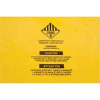 Hazardous Waste Liners, Asbestos, 40" L x 35" W, 3 mils Moffatt Supply & Specialties