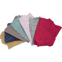 Recycled Material Wiping Rags, Fleece, Mix Colours, 10 lbs. Moffatt Supply & Specialties