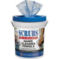 Hand Cleaner Towels, 72 Wipes, 12" x 10" Moffatt Supply & Specialties