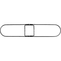 Cadre pour vadrouille &agrave; &eacute;pousseter Clipper, 36", M&eacute;tal Moffatt Supply & Specialties