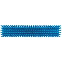 Push Broom Head, Fine/Stiff Bristles, 16-1/2", Polyester/Polypropylene, Blue Moffatt Supply & Specialties