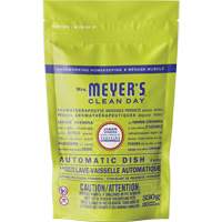 Sachets de d&eacute;tergent pour lave-vaisselle automatique Mrs. Meyer's Clean Day, Capsules, 330 g, Verveine citronnelle Moffatt Supply & Specialties